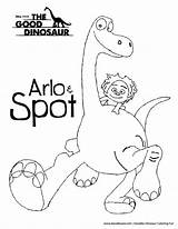 Dinosaur Coloring Pages Good Arlo Disney Spot Mask Printable Frog Choose Board Kids sketch template