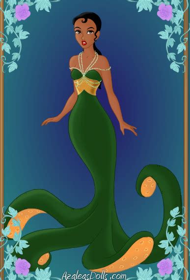 Disney Mermaids Tiana By Glamourgoth89 On Deviantart