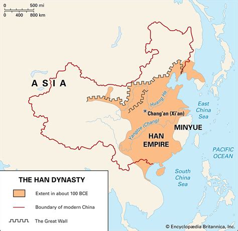 han dynasty definition map time period achievements facts