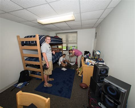 The Room In Brockman Hall Continued College Move Room Xavier