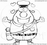 Coloring Postal Mail Worker Pages Chubby Man Loving Clipart Cartoon Thoman Cory Outlined Vector Angry 2021 Getdrawings Getcolorings Color sketch template