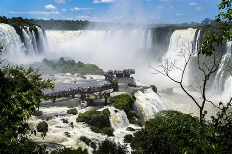 iguazu falls brazil side with macuco helicopter flight and bird park