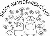 Grandparents Coloring Happy Clipart Pages Grandma Printable Quotes Printables Parents Grand Color Graphic Songs Celebration Cliparts Kids Google Sheets Crafts sketch template