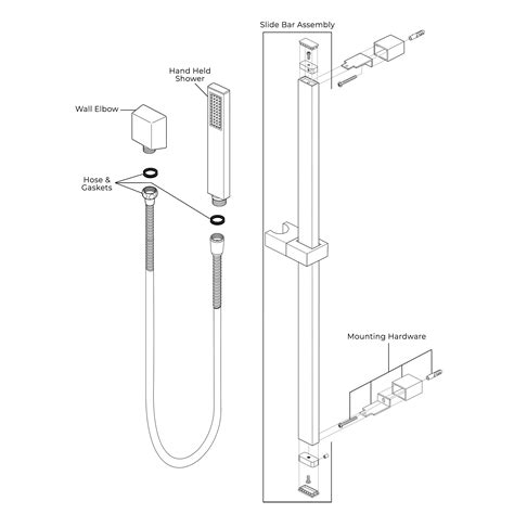 installation instructions  bathselect modern design led rain shower head  chrome jet