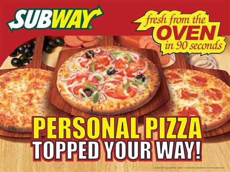 news subway  open pizza concept brand eating