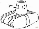 Tank Coloring Ww1 Army Pages Military Tanks Printable War Style Drawing Colouring Sheets Color Kids Lego Paper Clipart sketch template