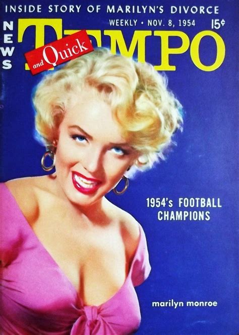 tempo magazine november 1954 marilyn monroe movies