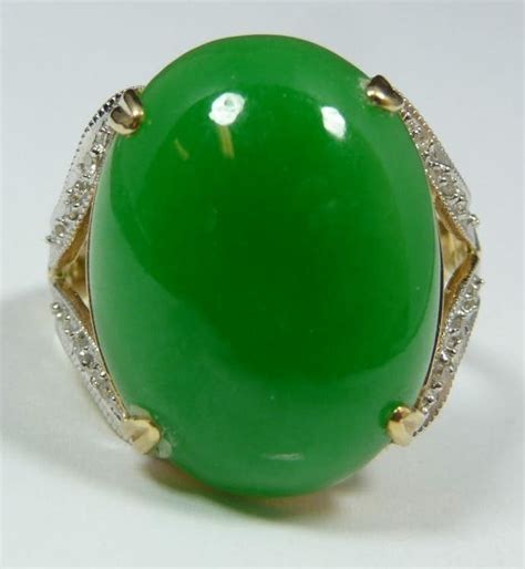 imperial jadeite    millions  carat mens jewelry rings