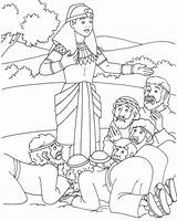 Coloring Bible Joseph Brothers His Forgives Genesis Pages Colouring Preschool sketch template