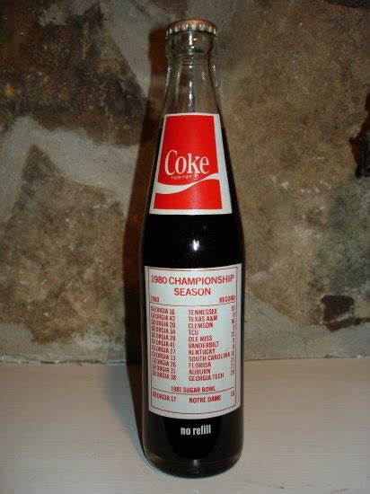 1980 uga coke bottle