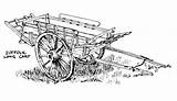 Carts Wagon Wagons Wheel Chuck Coloring Carretas Paintingvalley sketch template