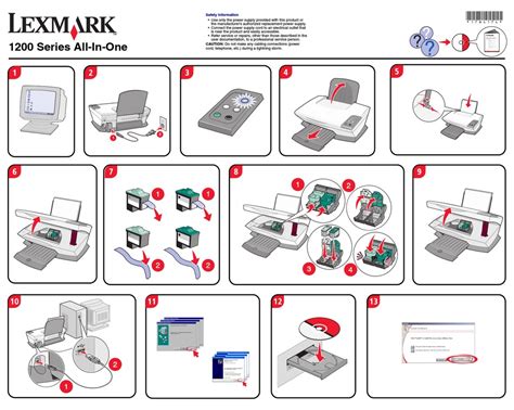 lexmark  series setup manual   manualslib