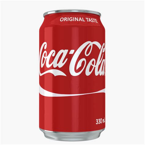 coca cola drink aluminium   model flatpyramid