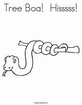 Boa Tree Coloring Snake Favorites Login Add sketch template