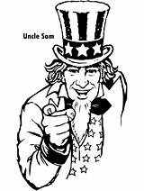 Coloring Pages July 4th Uncle Sam Colouring Metal Heavy Color Special Primarygames Printable Clip Adult Fourth Kids Book Adults Printables sketch template
