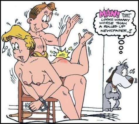 cartoon spanking porn