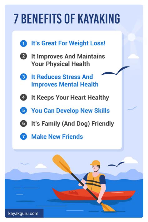 the top 7 benefits of kayaking inc healthy facts kayak guru