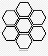 Hexagon Hex Hexagones Honeycomb Vhv sketch template