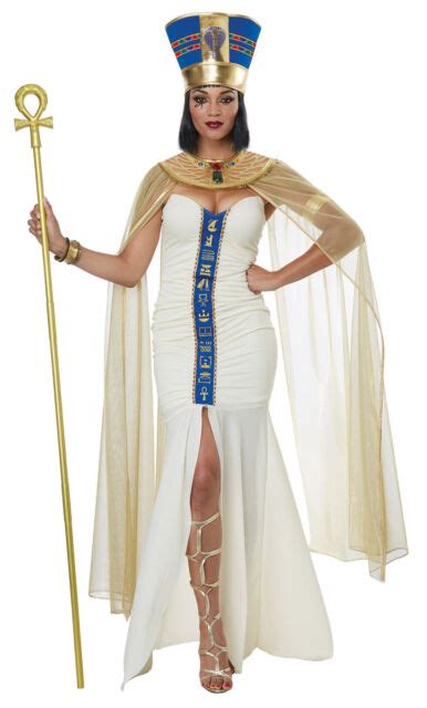 Queen Of Egypt Nile Nefertiti Cleopatra Women Costume Ebay