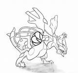 Kyurem Pokemon Zekrom Fc01 Monferno sketch template