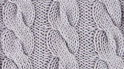 chunky cable stitch knitting stitch dictionary