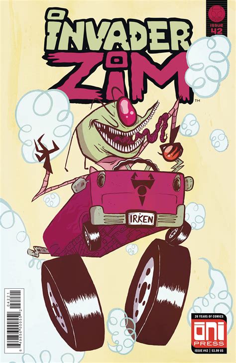 Nickalive Oni Press Announces Invader Zim Comic Issues 41 42