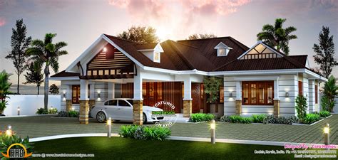awesome single storied home kerala home design  floor