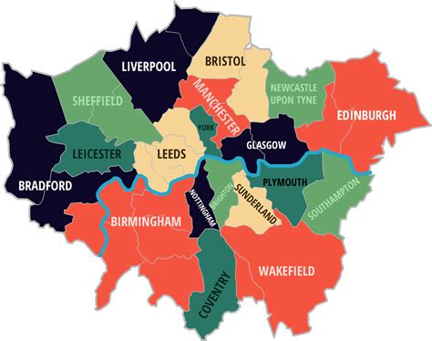 maps  quantify   rammed london  vivid maps