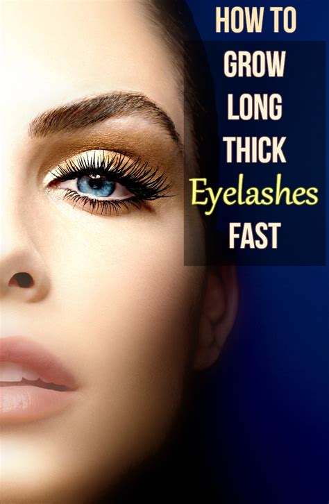 grow long thick eyelashes fast healthamania