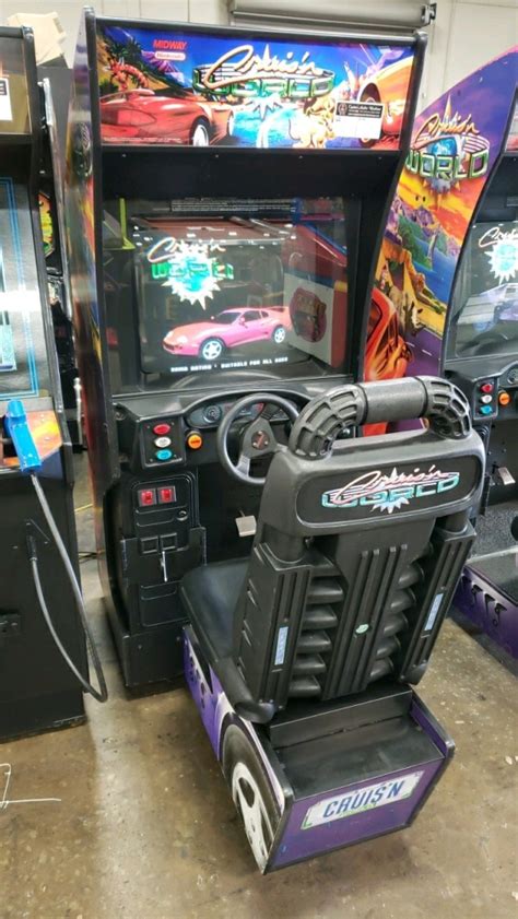 cruisin world sitdown racing arcade game