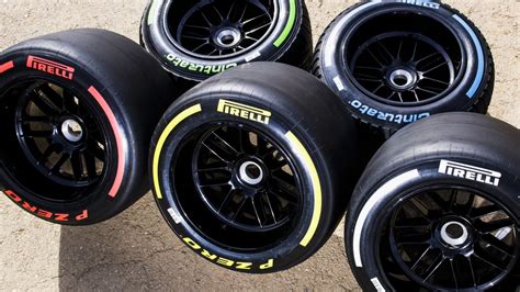 pirelli confirm tyre choices     races