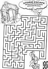 Labirintos Imprimir Mazes Colorir sketch template