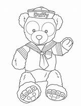 Teddy Duffy Fofo Peluche Urso Oso Osito Fofos Colorironline sketch template