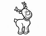 Christmas Reindeer Reno Para Colorear Coloring Dibujo Un Navideño Navidad Stamps Dibujos Coloringcrew Digital sketch template