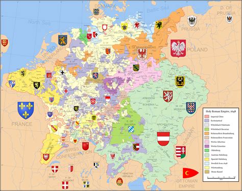 holy roman empire    coat  arms   states   rmapporn