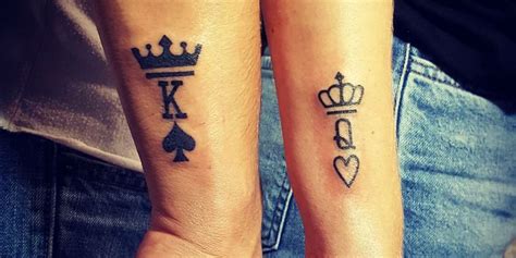 45 best king and queen tattoos cool design ideas 2021 guide