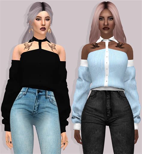 sims  female clothing clothes cc sims  updates page