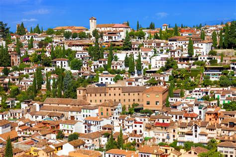 alhambra albaicin granada  town private   granada tourist journey