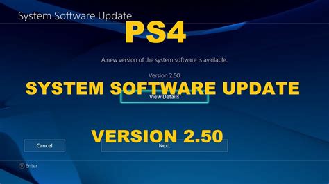 ps system software update version   march  youtube