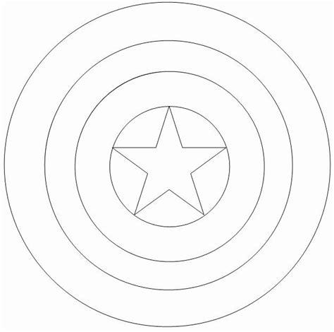 captain america shield coloring page coloring pages