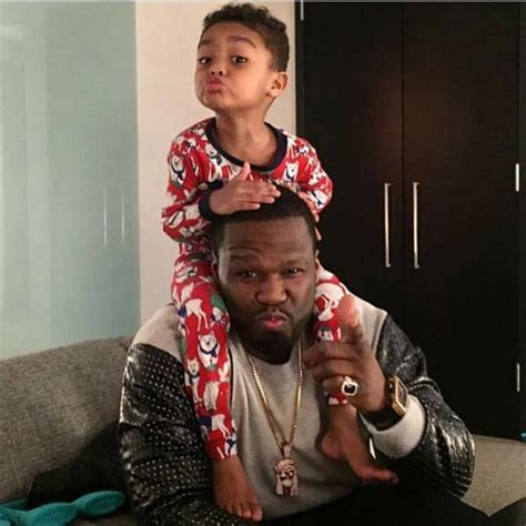 50 Cent And His Son Celebrities New Daddy Father And Son