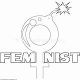 Feminist sketch template