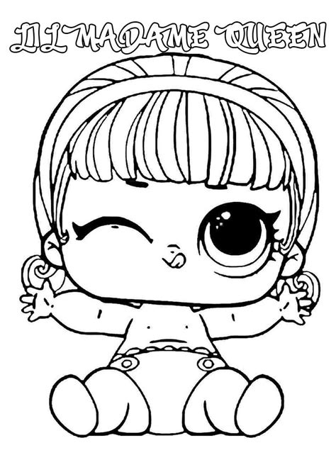 lol surprise dolls coloring pages print them for free all the series