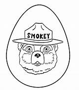 Coloring Pages Bear Smokey Camping Kids Bears Personal Many Simple Use Used Crafts Embroidery Patterns Drawing Activities Kat Via Cache sketch template