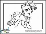 Rarity Smirky Justcolorr sketch template