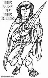 Frodo Baggins sketch template