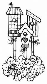 Birdhouse Houses sketch template