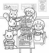 Coloring Pages Sylvanian Families Calico Critters Colouring Family Sheets Printable Critter Gif Printables Choose Board Color sketch template