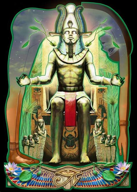 Osiris God Of The Dead Ancient Egypt Dios De Los