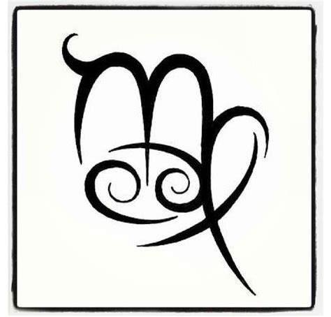 virgo symbol tattoo tatoos pinterest in the corner colors and couple